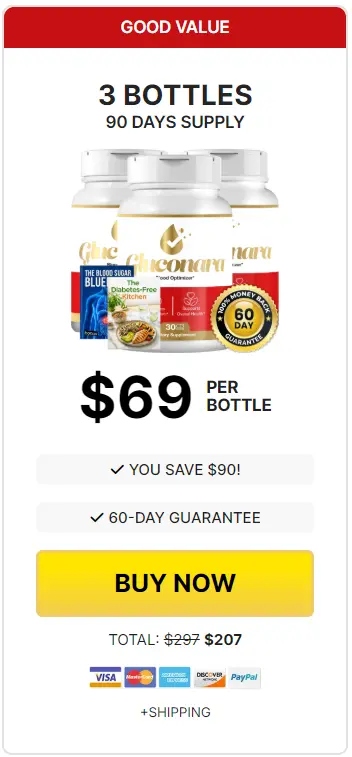 Gluconara - 3 Bottle